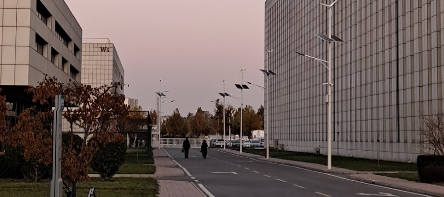 solar LED street light