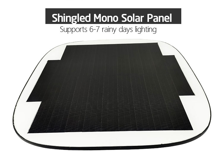Built-in shingled mono solar panel