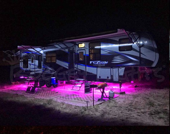 led under-glow light kit for RVs,campers and Trailers