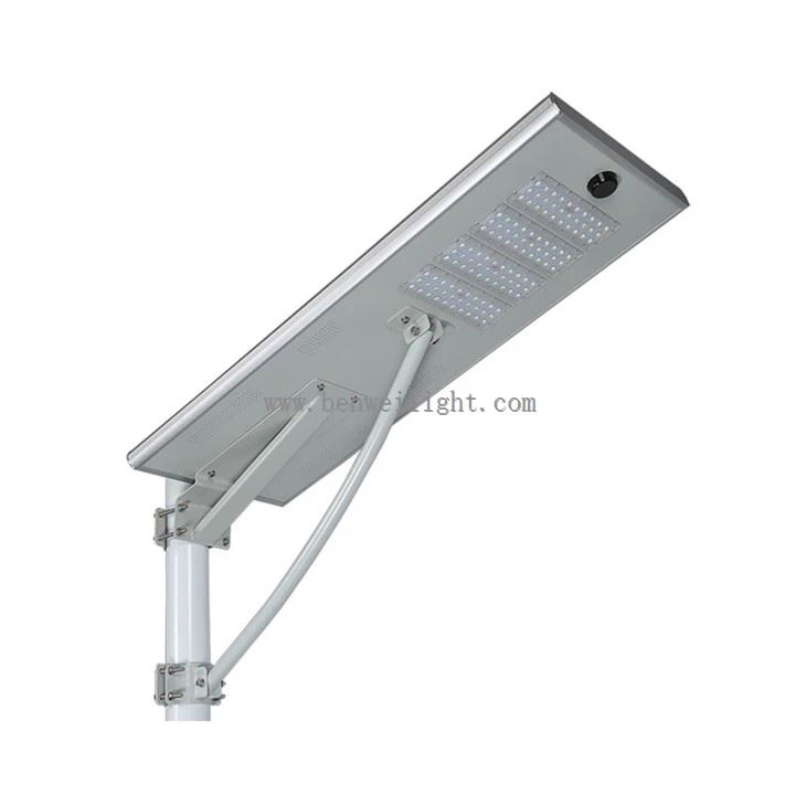 solar street light with inbuilt lithium ion battery