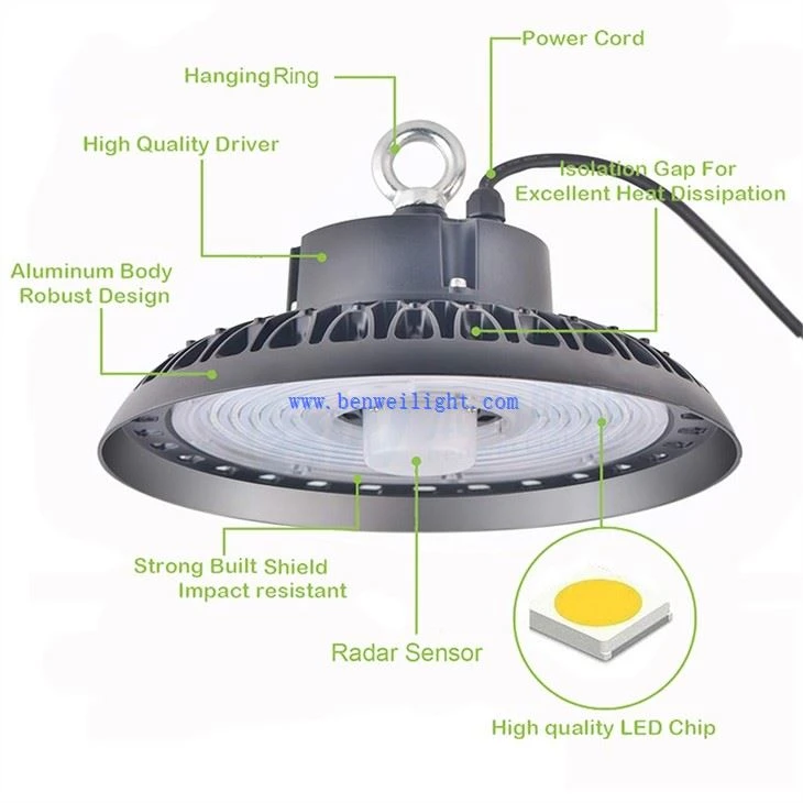 Noliktavas LED High Bay gaismas