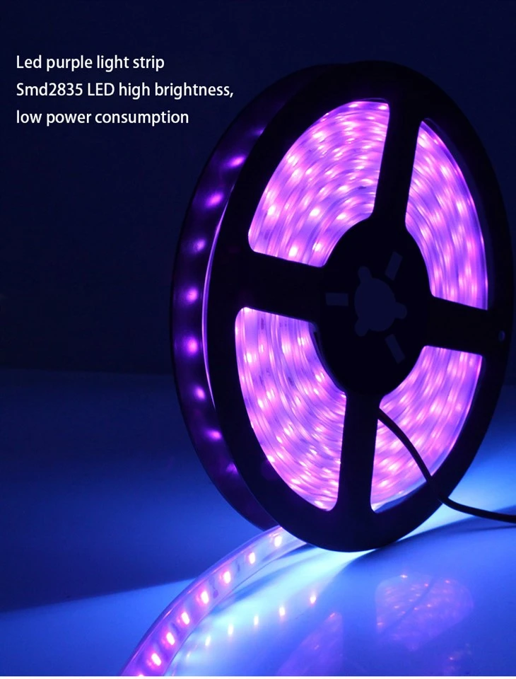 24V UV LED sloksne elastīga