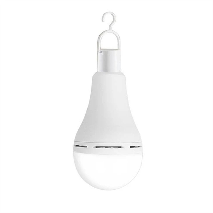 emergency smart led light bulb with rechargeable battery