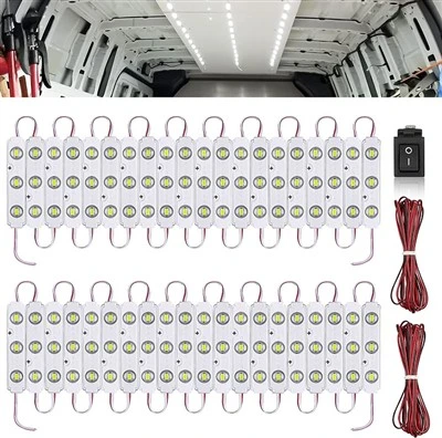 12V furgona salona apgaismojuma komplekti