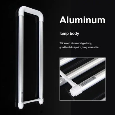 2 Ft T8 U formas spuldze