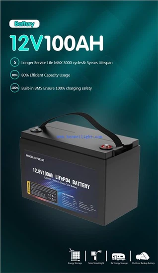 Litija Rv akumulators 200ah 12v
