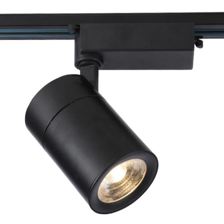3-Light Wood Ceiling Track Lighting Industrial Spotlights high quality