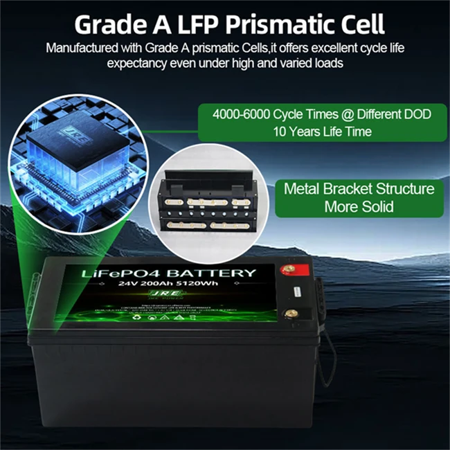 12V 200Ah LiFePo4 Replacing Lead-acid Battery best