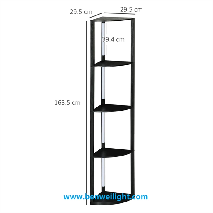 Dimmable Corner Floor Light - Black suppliers