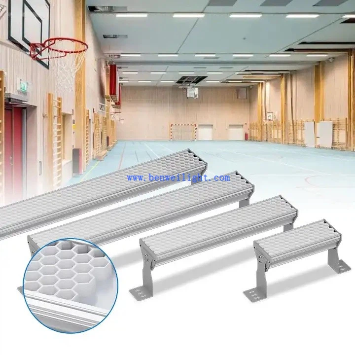 Iekštelpu tenisa korta Led apgaismojums Badmintona korta Led apgaismojums