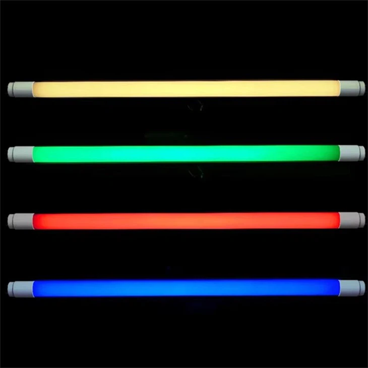 RGBW LED caurule ar tālvadības pulti