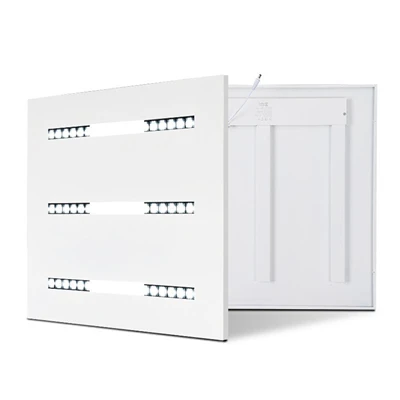 2x2FT padziļināts LED paneļa apgaismojums (48W/72W/96W) — komerciāla klase