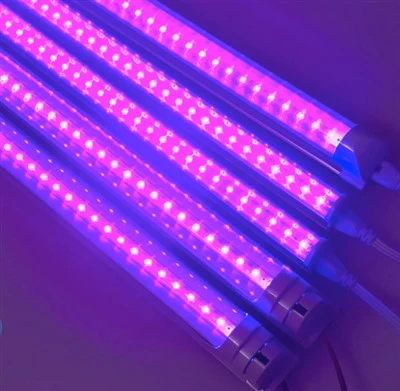 10W 60CM 395NM UV integrēta T8 LED caurule