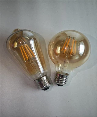 E14 G45 LED sveces spuldze: 6 W silti balts 360 grādu dzidrs kvēldiegs