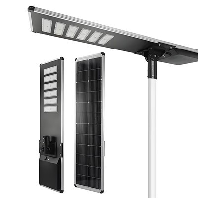 Ūdensnecaurlaidīgs LED integrētais saules ielu apgaismojums