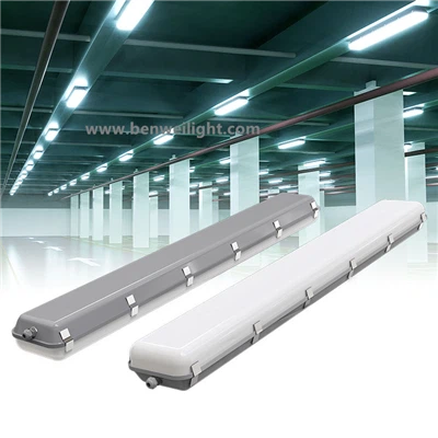 Kustības sensora avārijas LED gaisma - Aptumšojams āra tvaika necaurlaidīgs armatūra